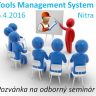 Odborný seminár Tools Management System - 6.4.2016 Nitra