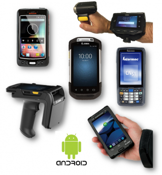Android mobilné terminály